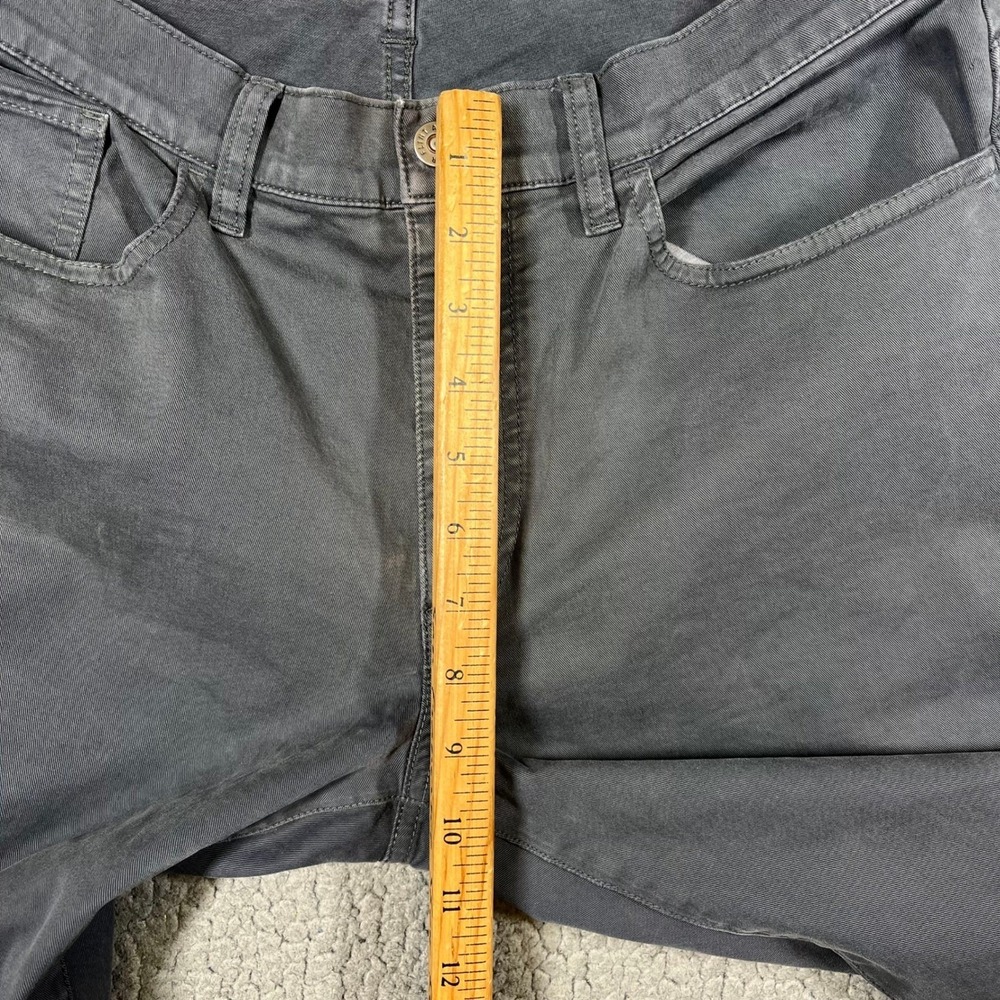 Flint and Tinder 365 Pants Mens Size 33 Grey Slim Fit Cotton Stretch Chinos 5400 - Picture 9 of 12